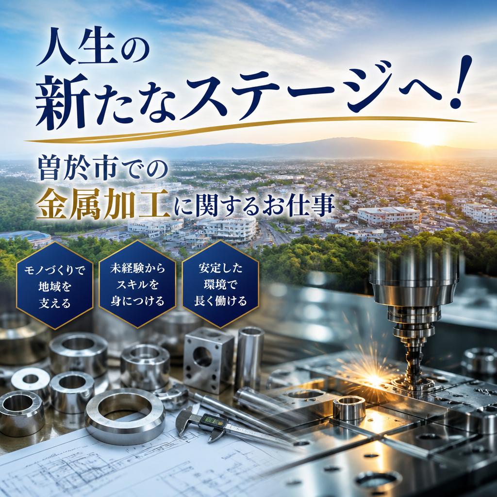 人生の新たなステージへ！曽於市での金属加工に関するお仕事